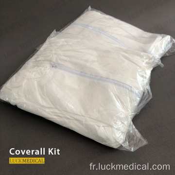 COVID PRÉCAUTION Medical Coverall Suit